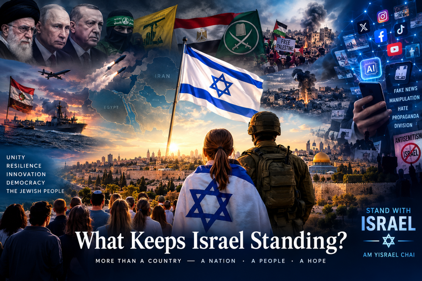 Muscles In Side What Keeps Israel Standing? | The Other Side Is Real